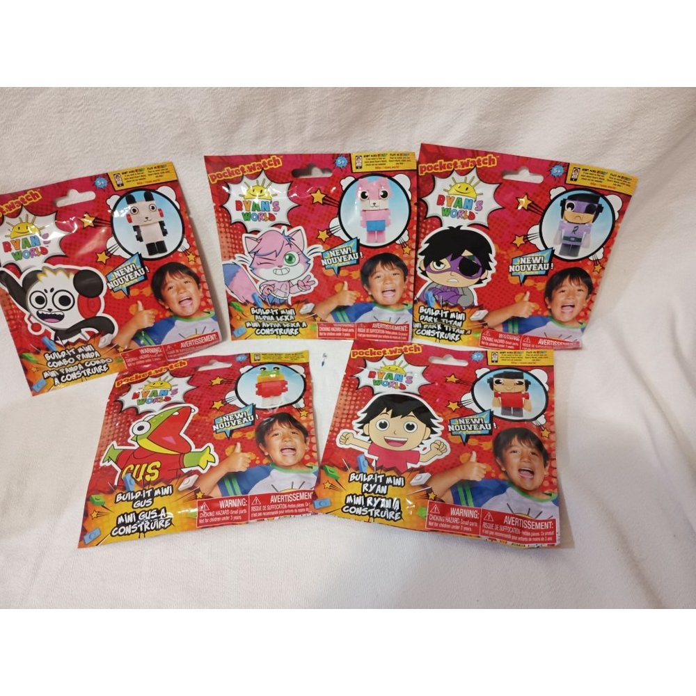 Ryans World set of five minis